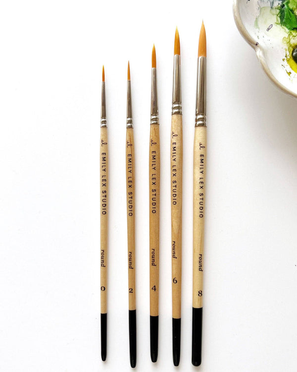 Watercolor Paintbrush Set