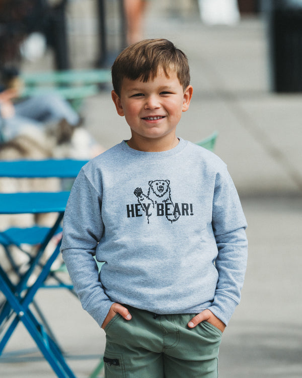 Hey Bear Kids Crewneck