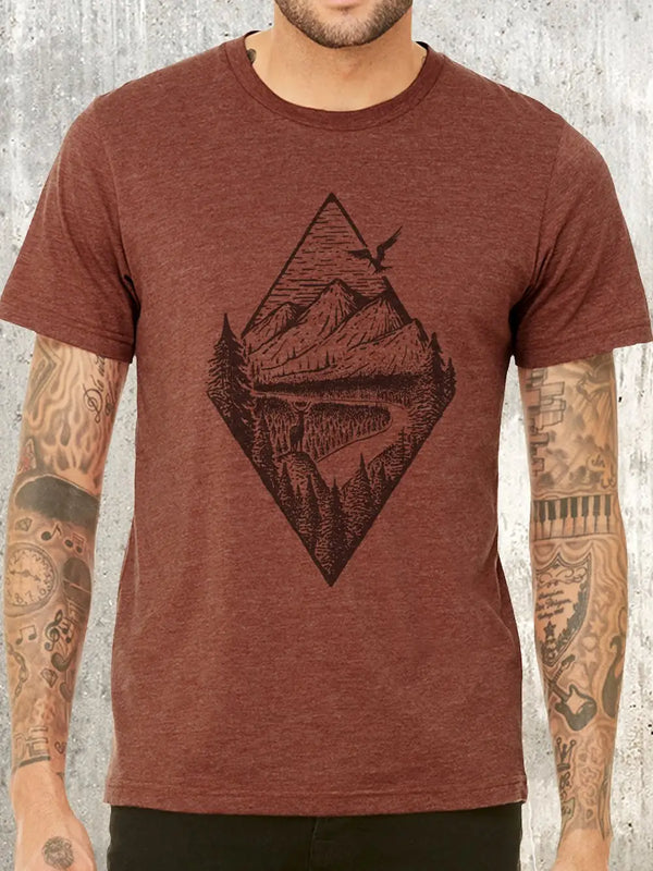 River + Mountain | Stag T-Shirt