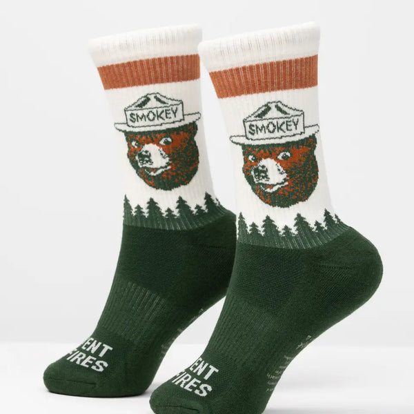 Smokey Bear Camp Socks