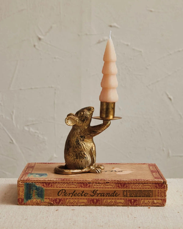 Mouse Taper Candleholder